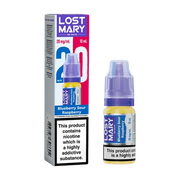 Blueberry Sour Raspberry Lost Mary Nic Salts 10ml e-liquid for refillable pod kits, available in multiple flavours